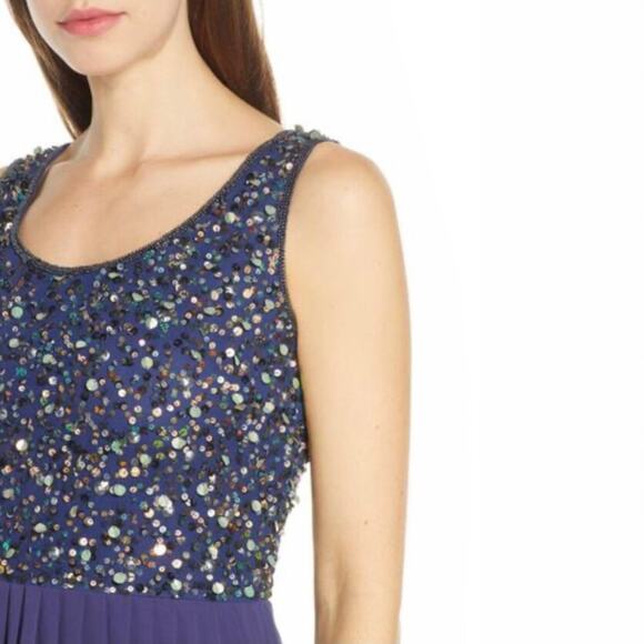 Pisarro Nights NWT Embellished Evening Dress 10 - Picture 4 of 10